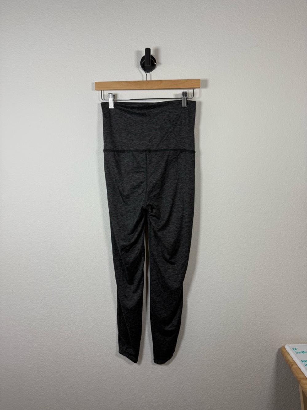 Barefoot Dreams Malibu Collection Butterchic Knit Fold Over Leggings Charcoal S - Picture 10 of 14